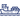  A dark blue outline icon of a cargo ship with shipping containers on its deck, sailing on wavy lines representing water.